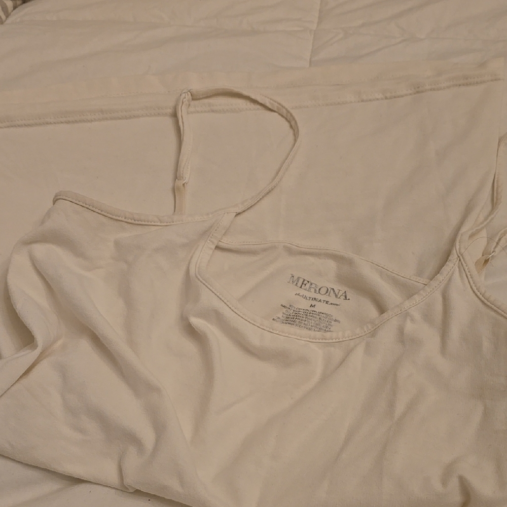 Merona White Tank Top Cami